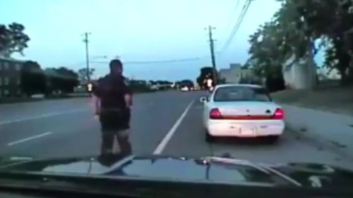 The video includes footage of the police shooting of Philando Castile.