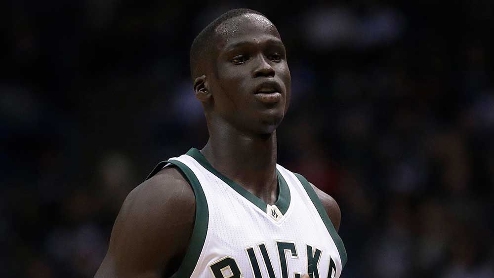 Thon Maker had his first NBA start against the Miami Heat. (AAP-file)