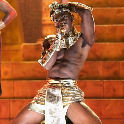 Lil Nas X performs onstage at the BET Awards 2021 at Microsoft Theater on June 27, 2021 in Los Angeles, California.