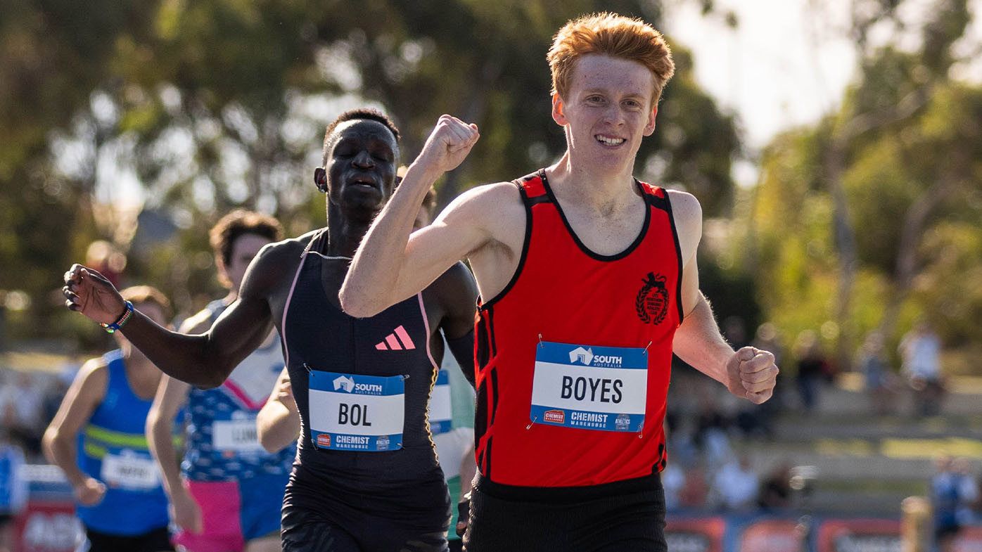 Newly minted Australian running champion Luke Boyes knocked back US lure to chase dream with 'adopted dad'