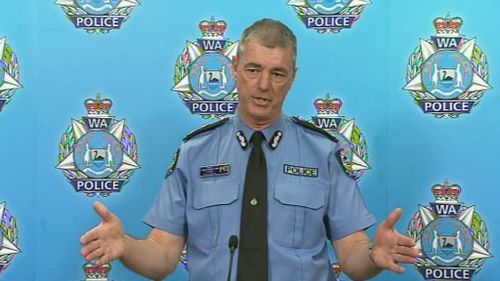 West Australian Police Commissioner Karl O’Callaghan. (9NEWS)