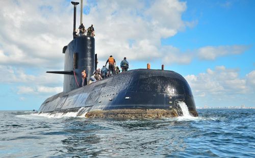 Searchers have located missing submarine ARA San Juan deep in the Atlantic a year after it disappeared with 44 crewmen aboard.