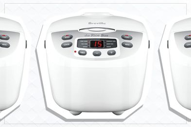 9PR: Breville The Rice Box Cooker, White