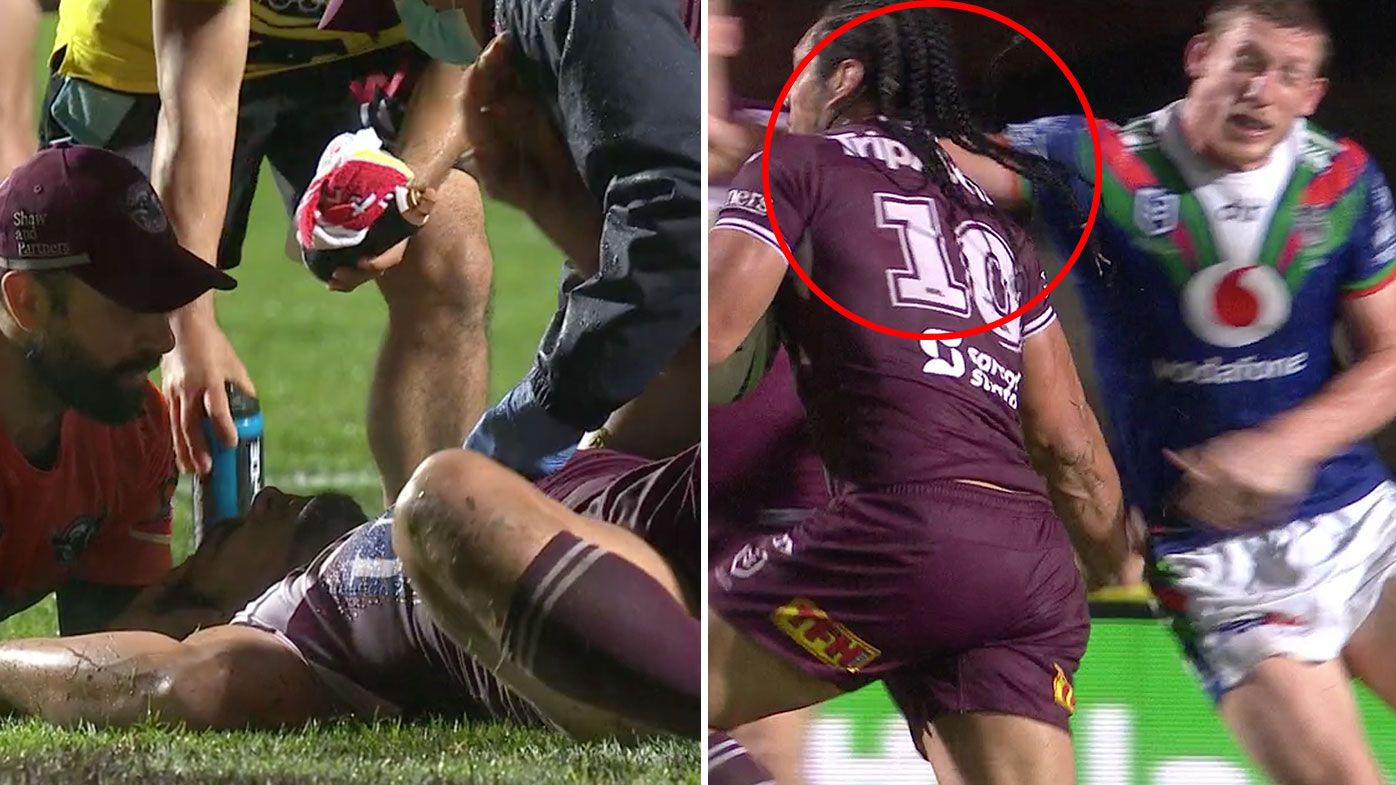'You've got to call it how you see it': Manly's Martin Taupau knocked out in loss to Warriors 