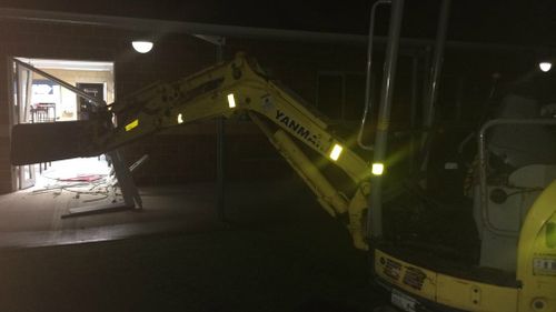 Vandals use excavators to trash Perth primary school 