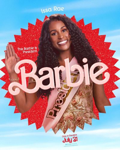 President Barbie played by Issa Rae