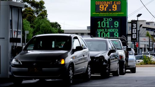 Sydney drivers have enjoyed fuel prices below $1 per litre this month. (AAP)