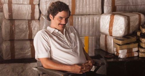 Escobar's story has been dramatised on the Netflix series Narcos, starring Wagner Moura in the titular role. (Netflix)