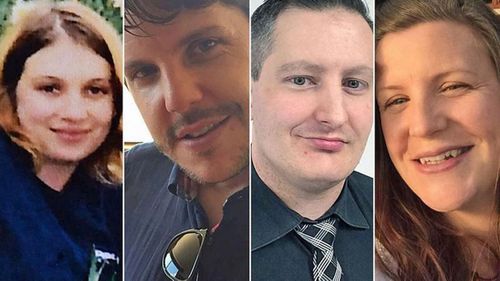Cindy Low, Kate Goodchild, Luke Dorsett and Roozi Araghi were killed in the horrific tragedy. 