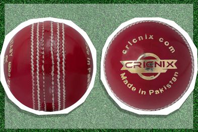 9PR: Cricnix Premier Red Leather Cricket Ball