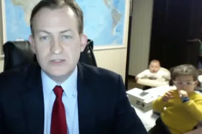 'BBC Dad' Professor Robert E. Kelly