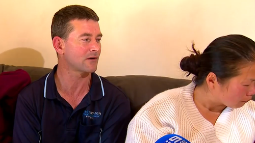 Ying-Hsi Chou's husband Ben Cox.