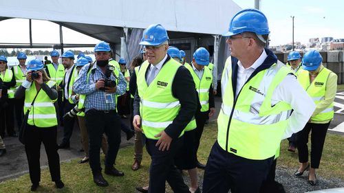 Just because Scott Morrison is in high-vis a lot lately doesn't mean there's an election being called.