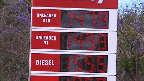 The RACQ had originally predicted prices would peak towards the end of the month, but the sudden price hike has come earlier than expected.