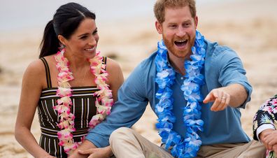 Prince Harry with Meghan, Duchess of Sussex.