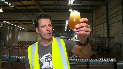 Nail Brewing's The Very Pale Ale claimed second place at this year's World Beer Cup. (9NEWS)
