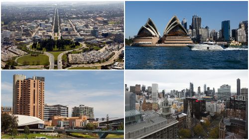 Four major Australian cities to reach sizzling temperatures simultaneously