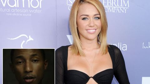 Miley Cyrus drug video "inspires" Pharrell Williams