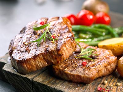 Lean Steak – 20 grams per 100 grams