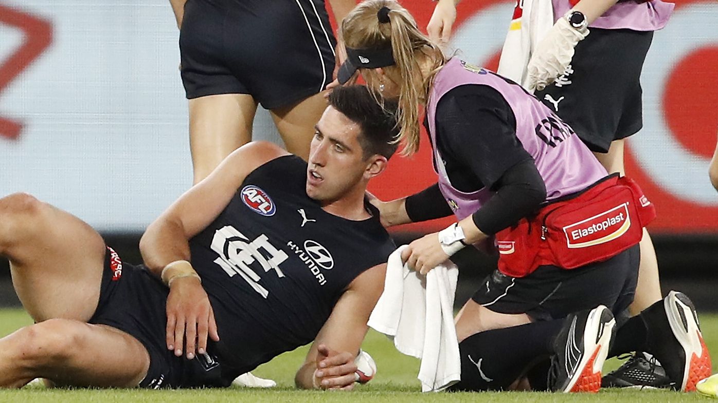 'I was trying to get him off': Scary Jacob Weitering incident raises concussion rule questions