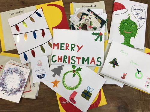 ConnectedAu is asking people to write Christmas cards for aged care homes and other vulnerable people.