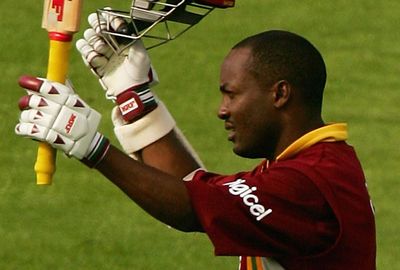 West Indies great Brian Lara scored a century off 45 balls against Bangladesh.