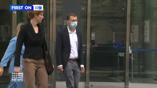 Jackson Stern faced Melbourne's County Court on Wednesday, where he was sentenced to community work.