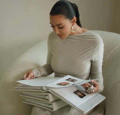 Kim Kardashian shares her love of 'baby scrapbooking'