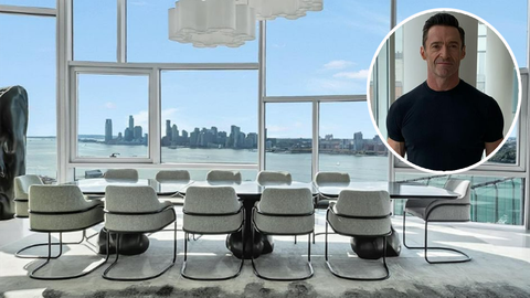 Hugh Jackman snaps up $30 million West Chelsea penthouse with panoramic views of the Hudson River