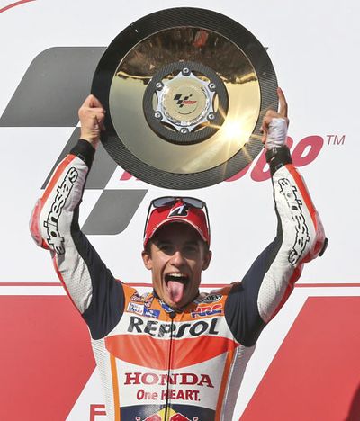 Marc Marquez has won his first Australian MotoGP.