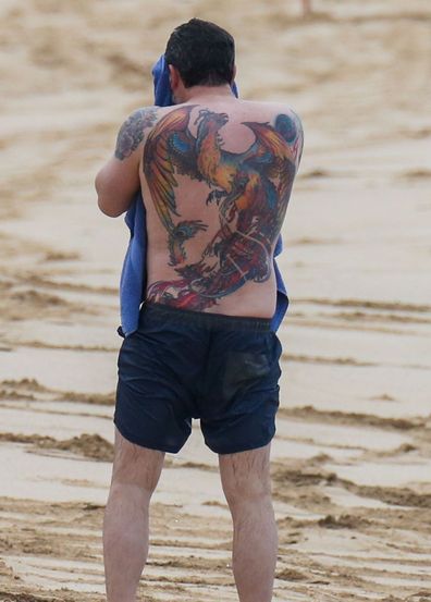 Ben Affleck breaks silence over massive back tattoo, fat-shaming New Yorker  article - 9Celebrity