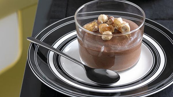Spiced chocolate mousse