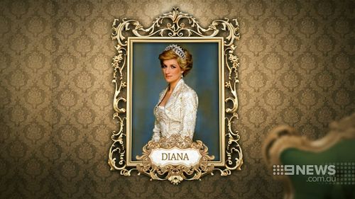 One of the princess's names is from her paternal grandmother, Princess Diana. (9NEWS)