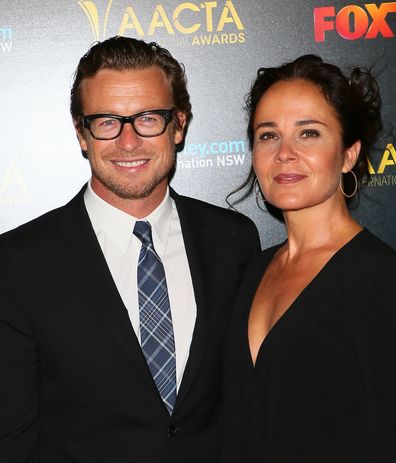 Baker wife simon Simon Baker