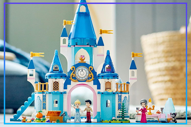9PR: Lego Disney Cinderella and Prince Charming's Castle Building Kit