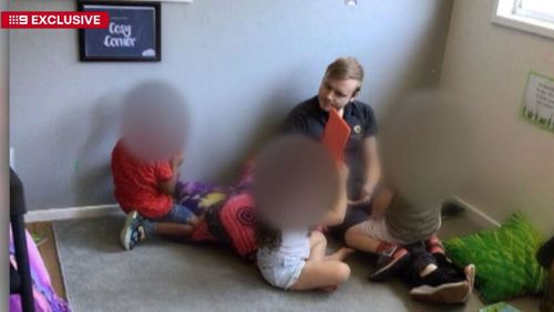 A concerned Melbourne father has uncovered that alleged paedophile Joshua Brown worked at his daughter's childcare last year but the centre hasn't been included on the official police investigation list. Abraham Khoury took his little girl to be tested and said he was furious her carers haven't been upfront with parents. Brown was working at Milestones Early Learning Centre in Greensborough on December 5 last year and sitting next to Khoury's little girl.