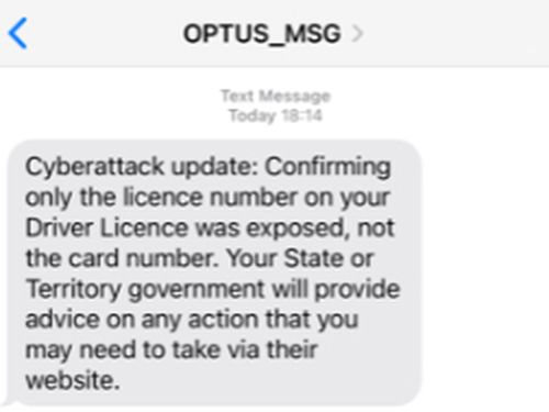More than a week after suffering one of Australia's biggest ever cyber attacks, Optus is scrambling to fill customers with confidence after a long period of poor communication, as the Government calls for an urgent end to the confusion.This afternoon and evening customers across the country have reported receiving SMS messages relating to the level of data breach they have been exposed to.