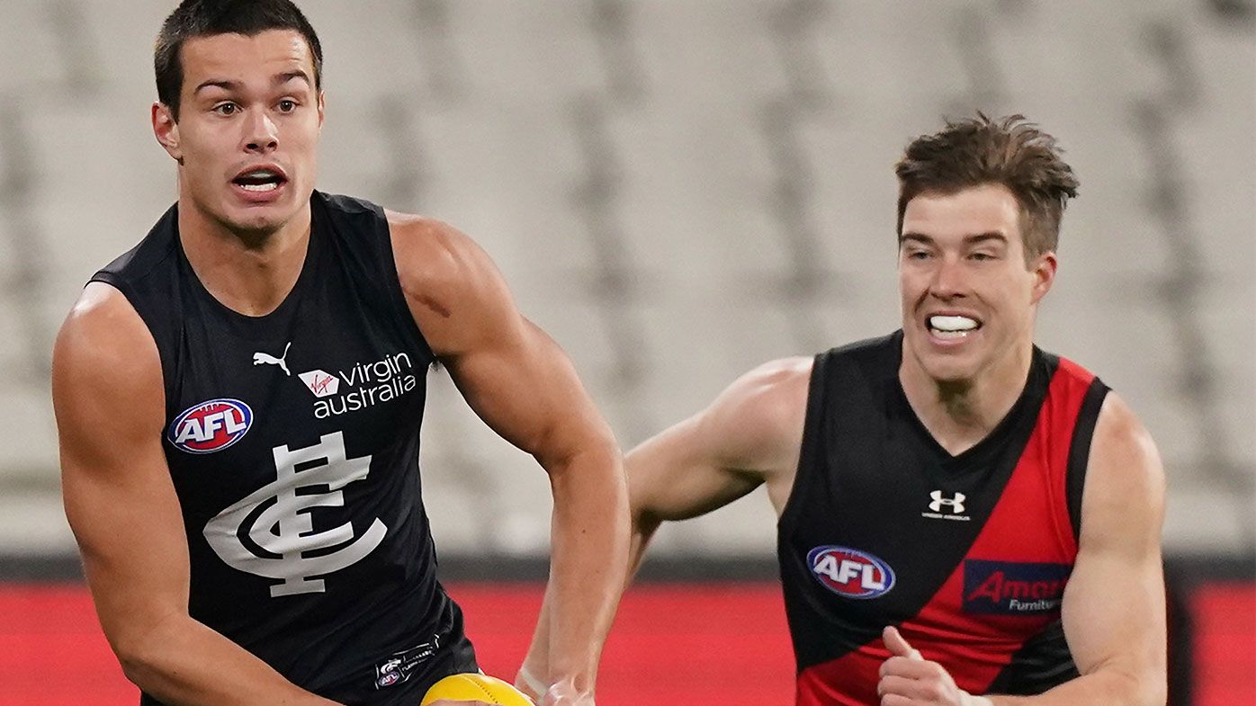 Essendon star Zach Merrett handed one-match ban for rib punch on Jack Silvagni