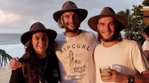 The bookkeeper for Australian surfers Tyler, Owen and Michael Wright has been jailed for stealing more than $1 million from the famous family.