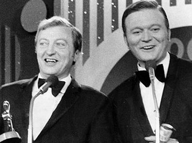 Graham Kennedy and Bert Newton at Logie Awards (Fairfax/Nine)