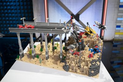 LEGO Masters 2022 Australia: Gene and Nick's builds, episode 3.