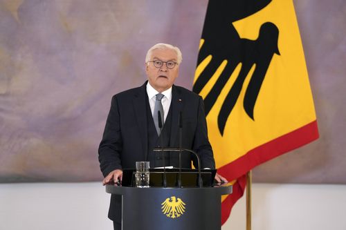 German President Frank-Walter Steinmeier