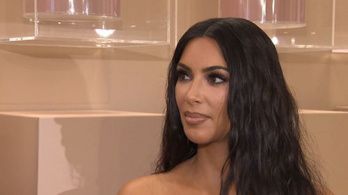 Kim Kardashian told Today's Sam Rubin that securing the release of a grandmother from custody had given her a new perspective on life. Picture: 9News