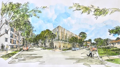 Nine homes would be bulldozed to build the four-story commuter carpark. 