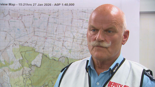 Colac deputy incident controller Alistair Drayton.