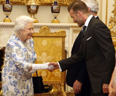 David Beckham speaks of Queen's 'remarkable reign'