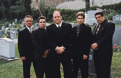 Tony Sirico, Steve Van Zandt, James Gandolfini, Michael Imperioli and Vincent Pastore.