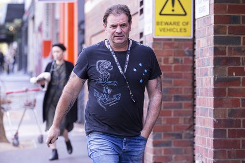 CFMEU Secretary John Setka arrives at the ACTU building in Melbourne, Thursday, June 13, 2019. 