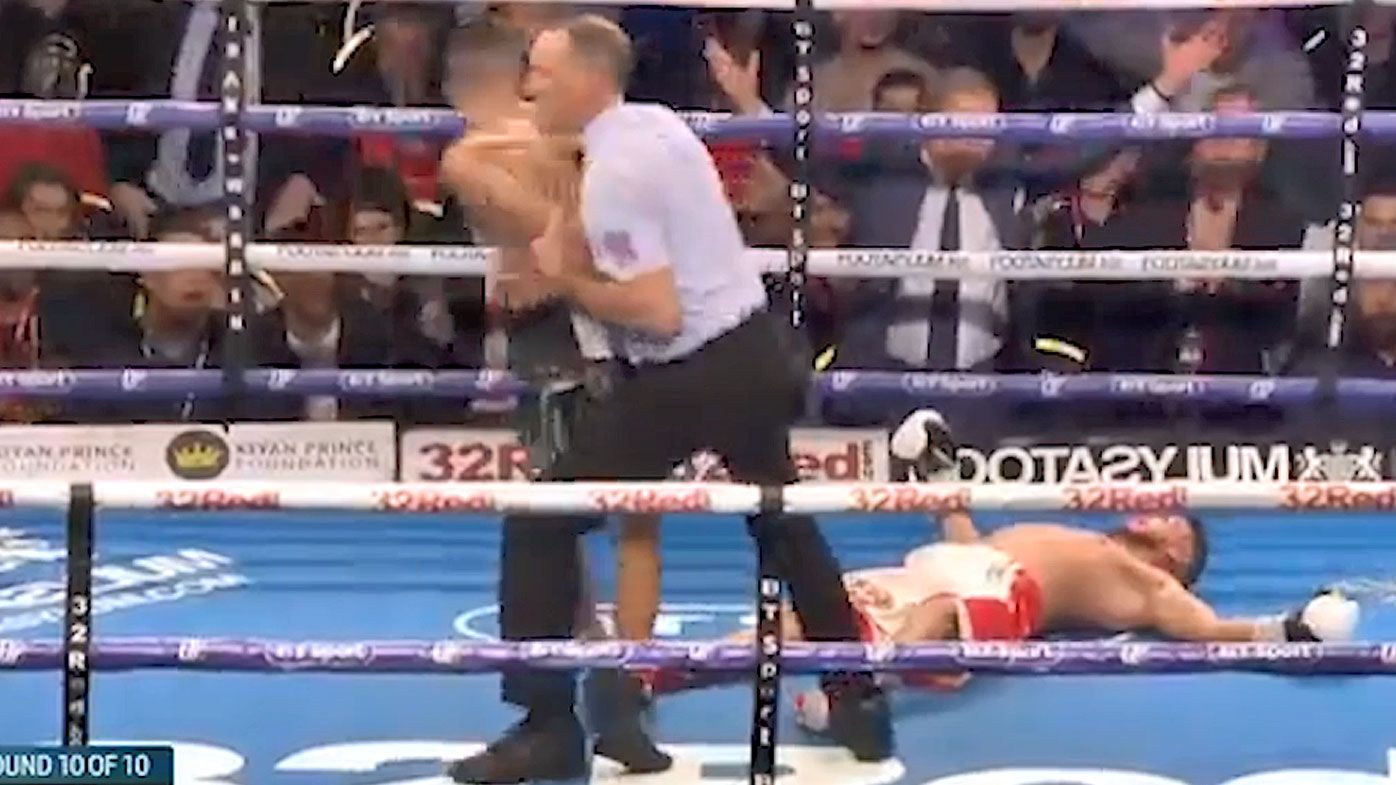 Boxer Sabri Sediri viciously KO'd after taunting opponent