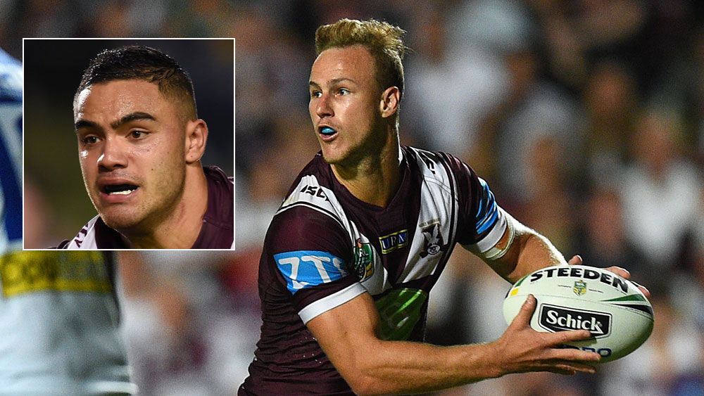 Daly Cherry-Evans and (inset) Dylan Walker. (AAP)